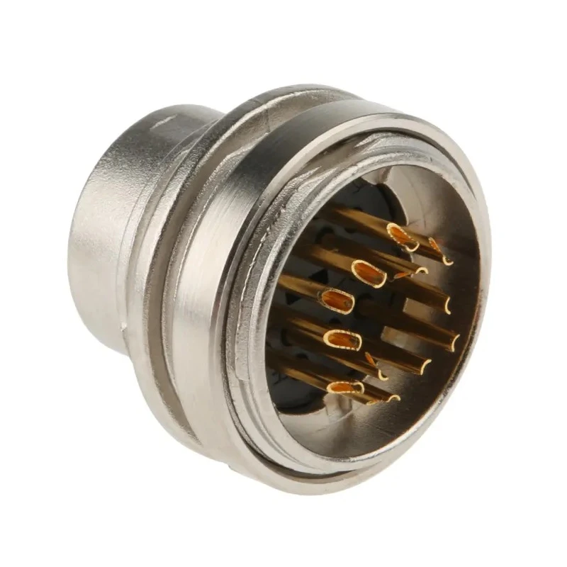 binder Circular Connector, 12 Contacts, Panel Mount, M16 Connector, Socket, Male, IP40, 680 Series 09-0331-00-12