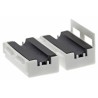 Rotronic Openable Ferrite Core Clip Diameter 6.5 mm, Aperture 1 with 33 mm Depth, 20 mm Height, 20.5 mm Width for 11.05.1006
