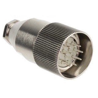 Lapp Circular Connector Panel Mount 12 Contacts 23 mm Plug Male IP65 Thermoplastic EPIC Series 00008718