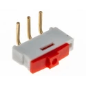 EOZ SIP Slide Switch, Actuator Type Slide, SPST, France Origin 09.10201.02