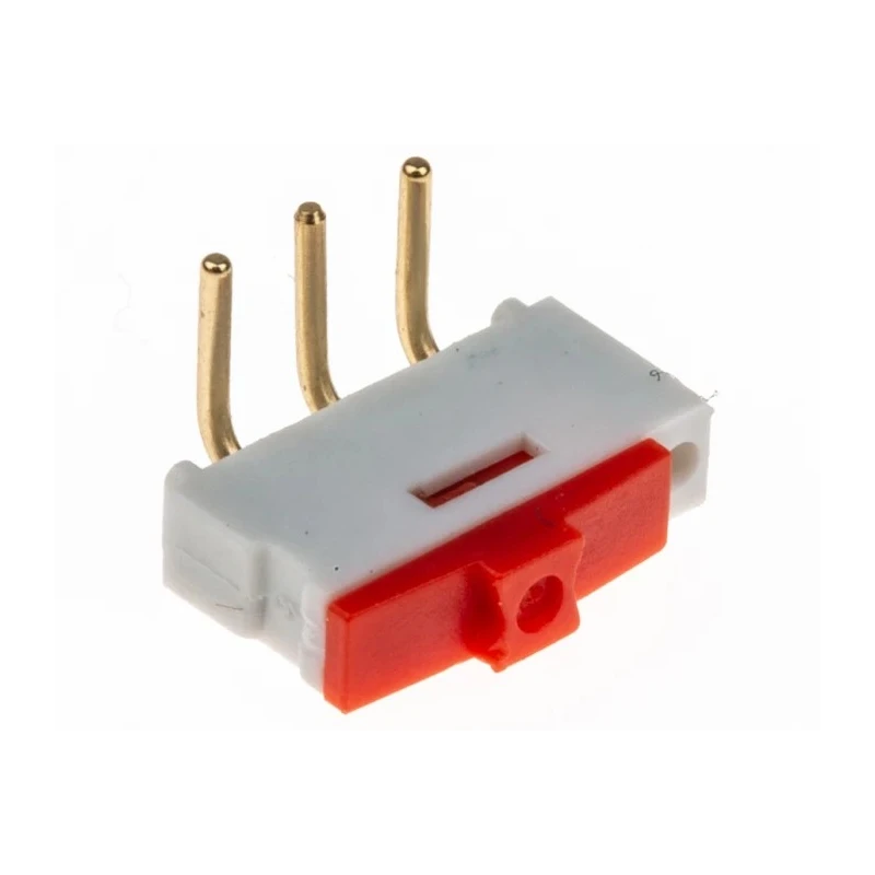 EOZ SIP Slide Switch, Actuator Type Slide, SPST, France Origin 09.10201.02