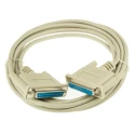 Roline Female D-Sub 25-Pin to Male DB25 Serial Cable 3 m Polyvinyl Chloride Jacket DB25 