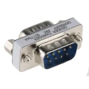 Roline 9-Way D-Sub Adapter 9-Way Male to Male Straight Through Hole Connector 12.03.2025R