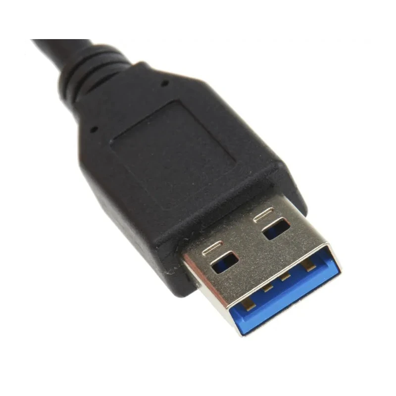 RS PRO USB Cable Male USB Type A to Male USB 3.1 Type C Connector Black 1 m 116-9372
