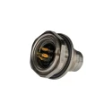 binder Circular Connector 5 Contacts Panel Mount M9 Socket Male IP67 712 Series 09-0415-00-05