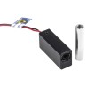 Global Laser Red Continuous Wave Laser Module 635 nm 3 mW Ellipse Pattern 3.5-5 V Microblock Series 1452-04-000