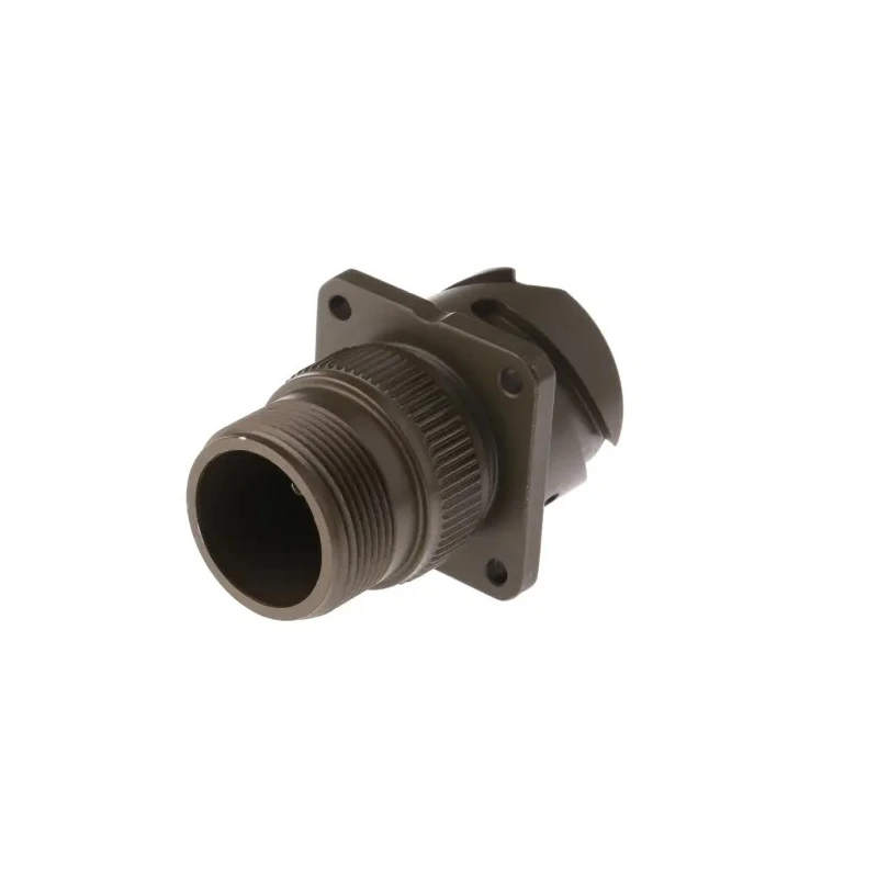 Amphenol Limited MIL Spec Circular Connector 10 Contacts Brass Straight Wall Mount 500V AC 13A 97B-3100A-18-1P