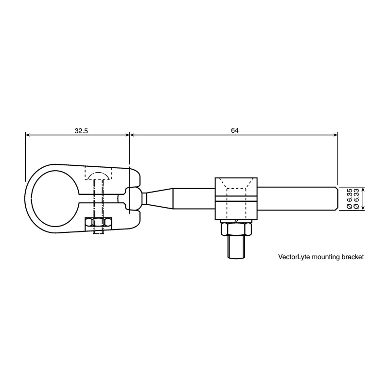 Global Laser 650 nm 1 mW Continuous Wave Laser Module with Focus Control and Line Length Control 5200-50-000