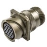 Amphenol Limited MIL Spec Circular Connector 19 Way Female Contacts Brass Silver Plated 2000V 13A Wall 97B-3100A-20-A48S