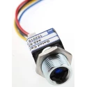 Global Laser Industrial Red Diode Laser Module 3 mW Optical Output, Ellipse Emission Pattern, TTL Gating Control 1260-04-000