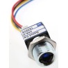 Global Laser Industrial Red Diode Laser Module 3 mW Optical Output, Ellipse Emission Pattern, TTL Gating Control 1260-04-000