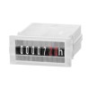 Kubler Panel Mount Digital Hour Meter Counter 7-Digit 4mm Figures 4.5-35VDC 3.100.200.383