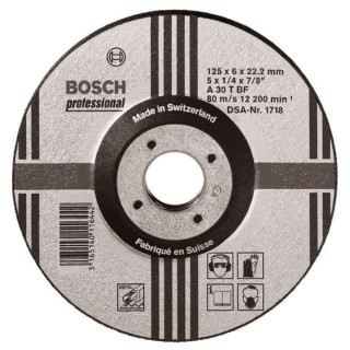 Bosch Aluminium Oxide Abrasive Cutting Wheel 115mm Diameter P30 Grit Medium Grade Expert for Metal 2608600218