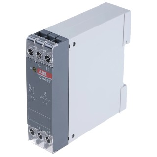 ABB Monitoring Relay 1, 3 Phase, SPST Contact, DIN Rail Mount, 400V Switching Voltage 1SVR550882R9500