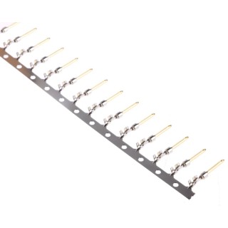 HARTING D-Sub Standard Series Male Crimp D-Sub Connector Contact Gold over Nickel, 20 AWG 09670008167