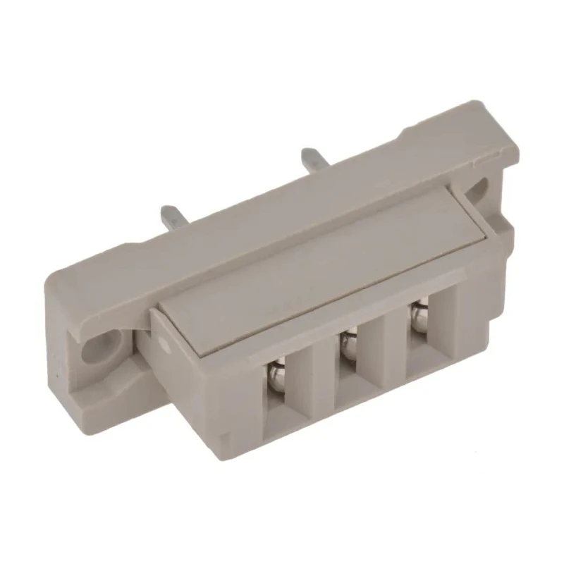 HARTING DIN 41612 3 Way 10.16 mm Pitch Through Hole Female Connector Solder Termination 09062032811