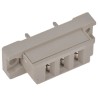 HARTING DIN 41612 3 Way 10.16 mm Pitch Through Hole Female Connector Solder Termination 09062032811