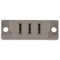 HARTING DIN 41612 3 Way 10.16 mm Pitch Through Hole Female Connector Solder Termination 09062032811
