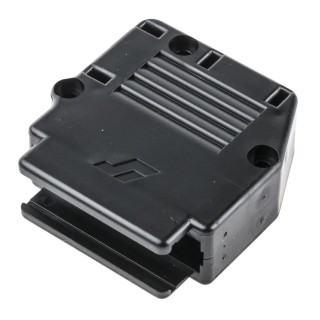 Amphenol Communications Solutions Thermoplastic Angled, Straight D-Sub Backshell 25 Way Strain Relief 863093C25ALF