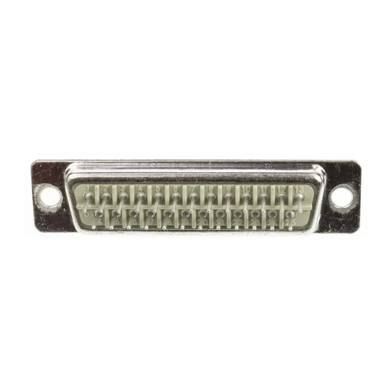HARTING D-Sub Standard 25 Way Straight 2.76 mm Pitch Through Hole D-Sub Connector Female Metal Housing 09670254754