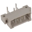 HARTING DIN 41612 3 Way 10.16 mm Pitch Type Through Hole H3 Solder 1 Row Male Right Angle Connector 09062032911