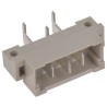 HARTING DIN 41612 3 Way 10.16 mm Pitch Type Through Hole H3 Solder 1 Row Male Right Angle Connector 09062032911