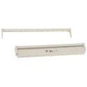 HARTING 64-Way IDC Connector Female for Cable, Shrouded, 2 Row, 320V, 2.5A Current, Gold Contact Plating 09185647813