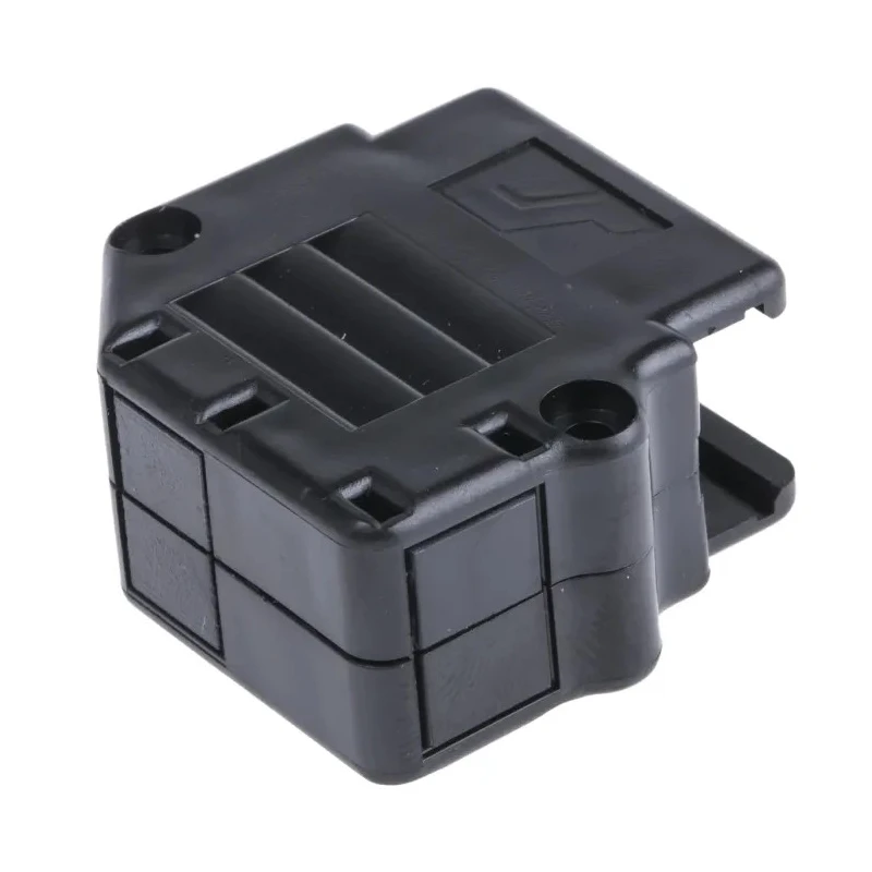 Amphenol Communications Solutions 863093C Series Thermoplastic Angled, Straight Black D-Sub Backshell 15 Way 863093C15ALF