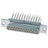 HARTING 37 Way Straight 2.76 mm Pitch Through Hole D-Sub Connector Female 09670374754