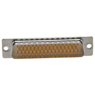 HARTING D-Sub 50 Way Straight Panel Mount D-Sub Connector Male 1kV 7.5A 09670505654