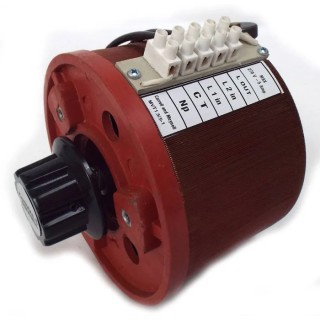 Carroll & Meynell Variac, 5 Output, 1 Phase, 4.9 kVA, 240 V MVT4.9k/18A-1