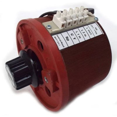 Carroll & Meynell Variac, 5 Output, 1 Phase, 4.9 kVA, 240 V MVT4.9k/18A-1