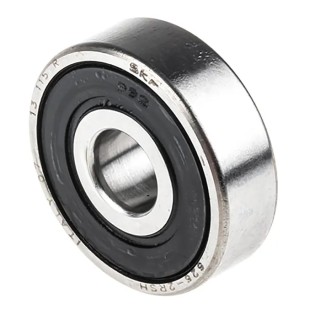 SKF Single Row Deep Groove Ball Bearing 6 mm Inside Diameter 19 mm Outside Diameter 6 mm Race Width Sealed 626-2RSH