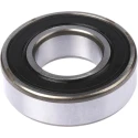 SKF Single Row Deep Groove Ball Bearing 25 mm Inside Diameter, 52 mm Outside Diameter, 15 mm Race Width, Sealed 6205-2RSH