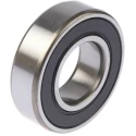 SKF Single Row Deep Groove Ball Bearing 25 mm Inside Diameter, 52 mm Outside Diameter, 15 mm Race Width, Sealed 6205-2RSH