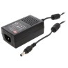 MEAN WELL AC/DC Adapter 24 V DC 1.04 A Output 264 V AC Input 25 W Efficiency Up to 89% GST25A24-P1J