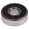 SKF Single Row Deep Groove Ball Bearing 7 mm ID 19 mm OD 6 mm Race Width Sheet Metal Cage Steel Balls Sealed 607-2RSH
