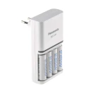 Eneloop Nickel-Metal Hydride Battery Charger for NiMH AA/AAA Batteries 3.2A EU Plug K-KJ55MCD40E