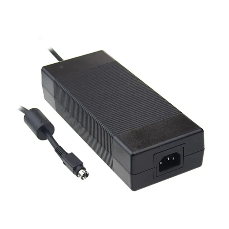 MEAN WELL AC/DC Adapter 264V AC Input 4.6 A Output, 48 V DC, 220 W Desktop Power Supply GST220A48-R7B