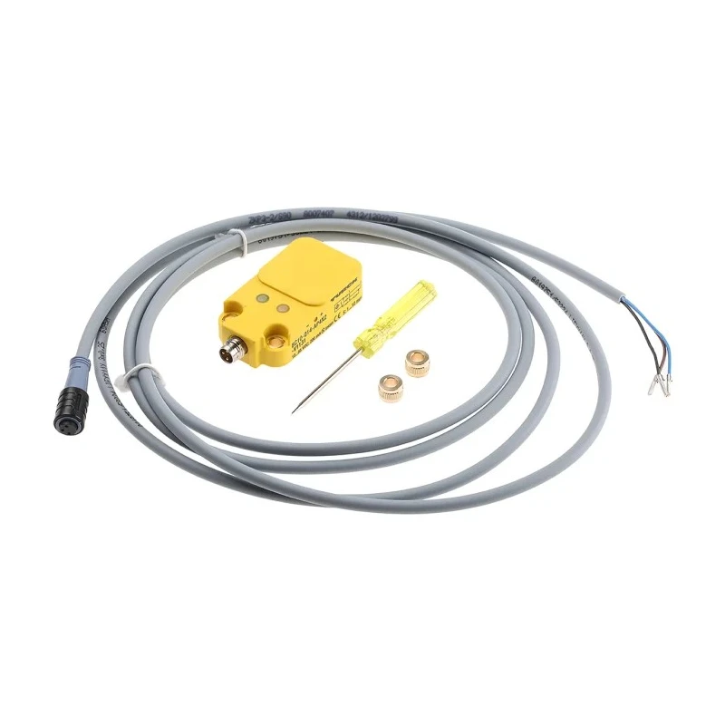 Turck Block Capacitive Proximity Sensor 10 mm, M8 x 1 Thread, PNP Output, 200mA Switching Current, 65V BC10-Q14-AP4X2-V1131