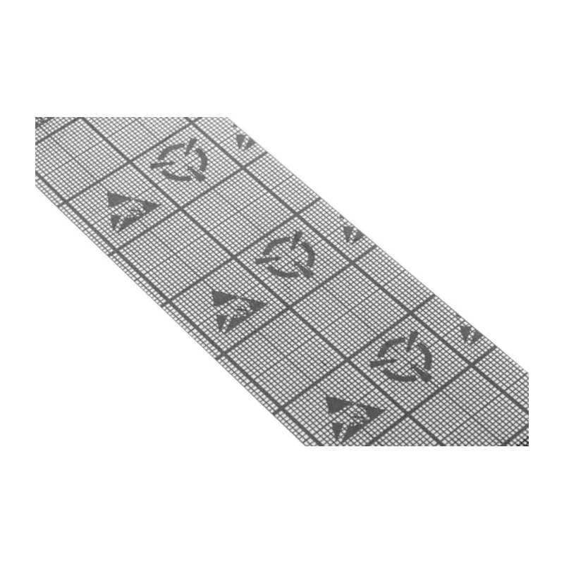 RS PRO 48mm x 36m Clear Anti-Static Dissipative ESD Tape with Electrostatic Discharge Logo 443-9834