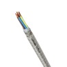 Lapp ÖLFLEX CLASSIC 100 CY Screened Stranded Control Cable, 3 Cores 18 AWG, 50 m, Transparent Polyvinyl Chloride 0035221