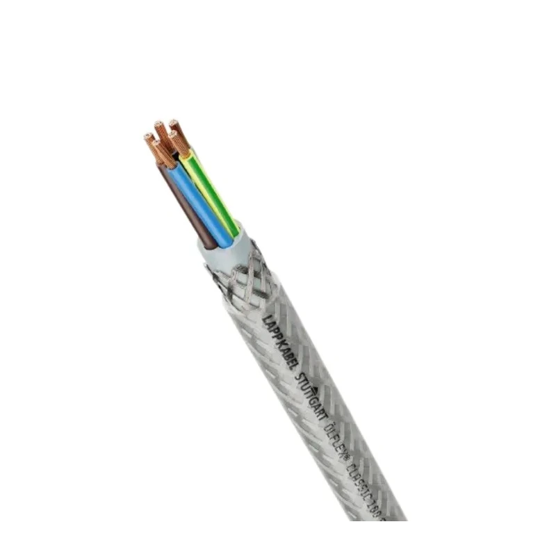 Lapp SY Screened Control Cable, 4 Cores, 17 AWG, Stranded Bare Copper, Grey Polyvinyl Chloride Sheath, 50 m Length 0016044