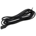ebm-papst Power Cable Assembly 3000 mm for use with AC Compacts with pin 2.8/3.0 x 0.5 mm LZ120/3.0