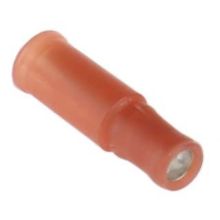 TE Connectivity PIDG Insulated Red Crimp Bullet Connector 20 AWG to 16 AWG 4 mm Female 141456-1