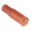 TE Connectivity PIDG Insulated Red Crimp Bullet Connector 20 AWG to 16 AWG 4 mm Female 141456-1