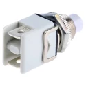 APEM 1200 Series Momentary Push Button Switch Panel Mount 12.2 mm Cutout SPST 1212C WHITE