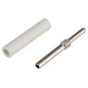 Johnson Components White Male Test Socket 2 mm Connector Solder Termination 10A Nickel Plating 105-0771-001