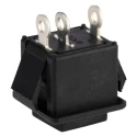 APEM 1400N Series Panel Mount Momentary Push Button Switch, Black Actuator, SPDT, IP65, 16.5 mm Cutout 1415NC BLACK