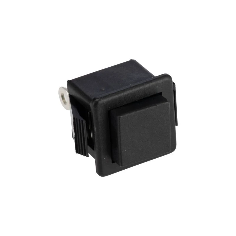 APEM 1400N Series Panel Mount Momentary Push Button Switch, Black Actuator, SPDT, IP65, 16.5 mm Cutout 1415NC BLACK